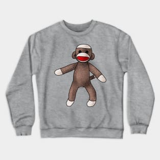 Sock Monkey Crewneck Sweatshirt